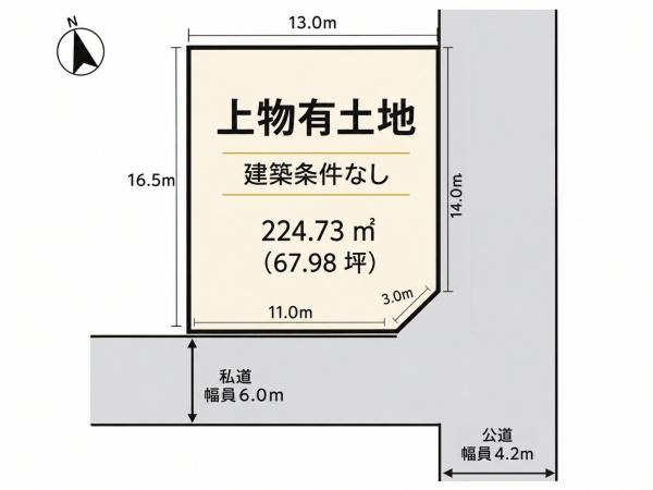 出雲市高岡町売り土地