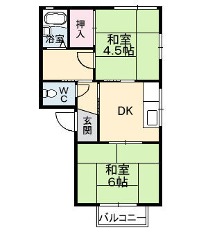 【間取り】 | コスモ２１ | 間取り