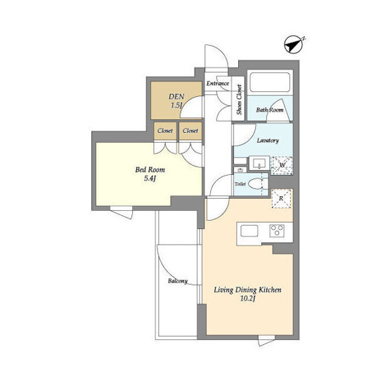 【間取り】 | Lumina　Court　Takaido