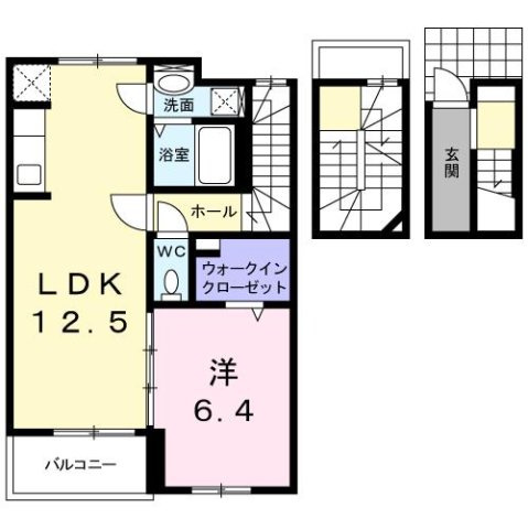 ラフレシール桜の間取り