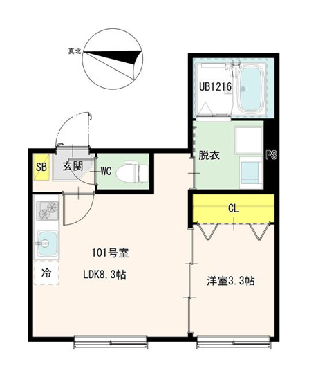 【間取り】 | Casa Gioia 亀有