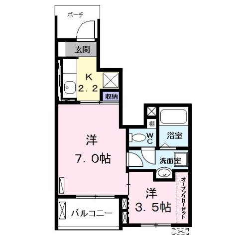 シュエットの間取り