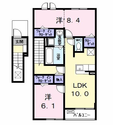 フェリーチェの間取り