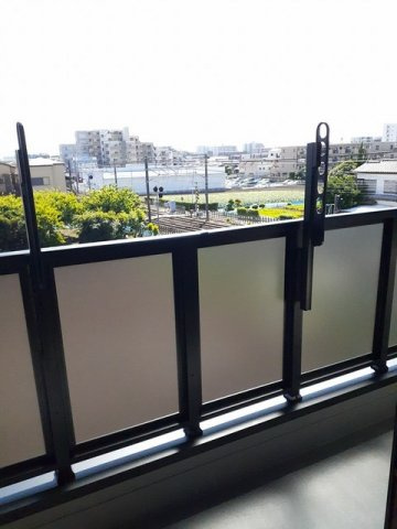 ヒルサイドⅢのバルコニー