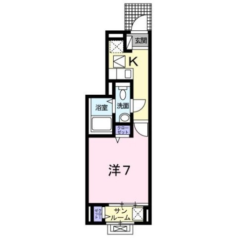 インハーリットの間取り