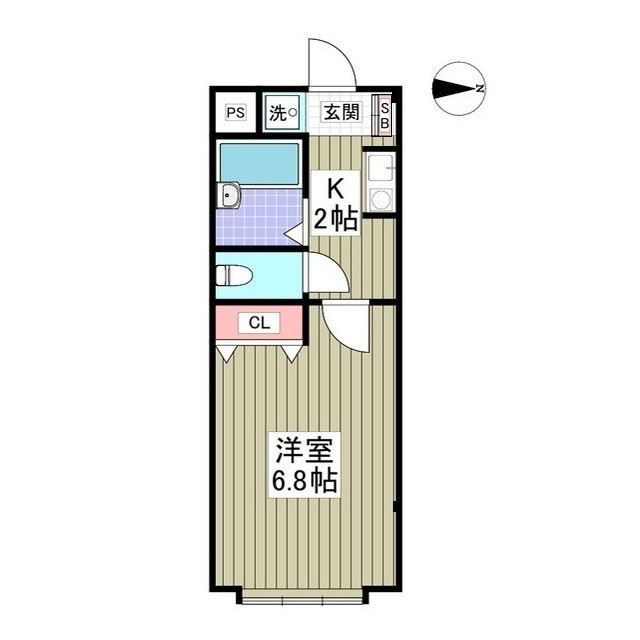 グレイスハイツ東綾瀬の間取り