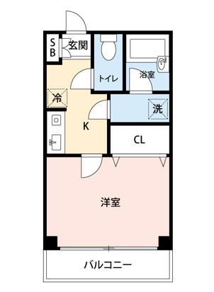 【間取り】 | ブロッサムガーデンB-再契約型-
