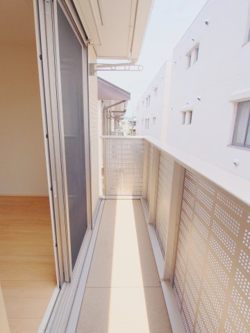 セジュール海田のバルコニー