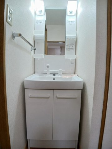 山本ハイツ２の洗面所|洗面所です