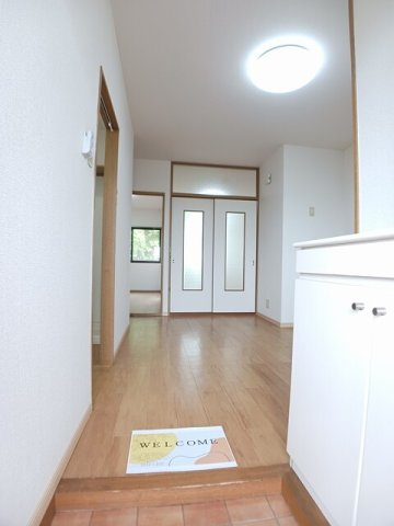 山本ハイツ２の玄関|落ち着いた玄関です