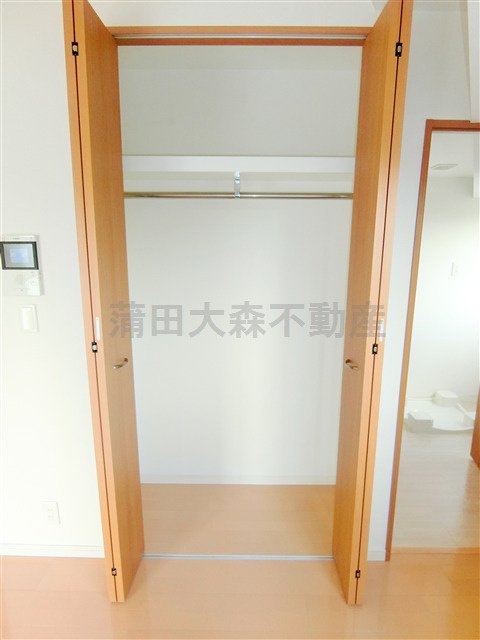 スカイプラザⅡの収納|収納　1メートル程の使いやすいクローゼット