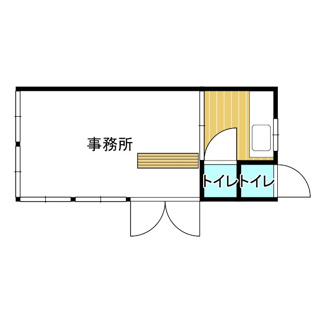 【間取り】 | 事務所