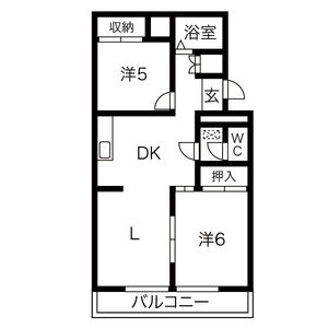 【間取り】 | パラシオン城下