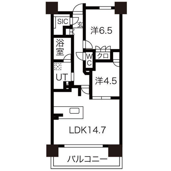 【間取り】 | ザ・プラセシオン名古屋駅