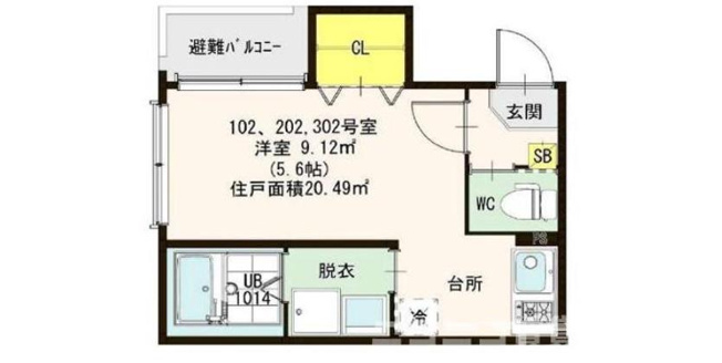 【間取り】 | ハーモニーテラス梅島Ⅲ