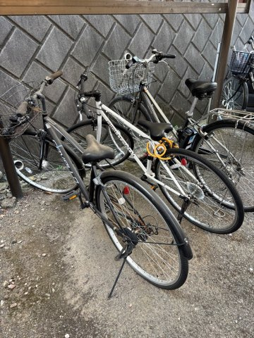 駐輪場にはバイクもご相談下さい♪