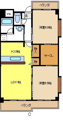 Hill Palace IKAIの間取り