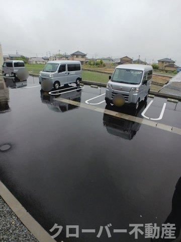 アプファールドⅡの駐車場