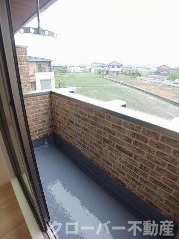 アプファールドⅡのバルコニー