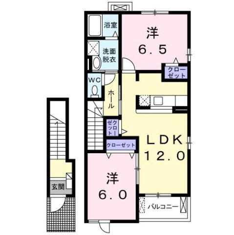 【間取り】 | ルーチェ・Ⅰ