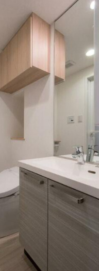 【独立洗面台】 | ルーブル川崎七番館 | 使いやすい独立洗面台です。