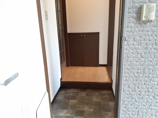 ハッピーフィールド　さくら館の玄関