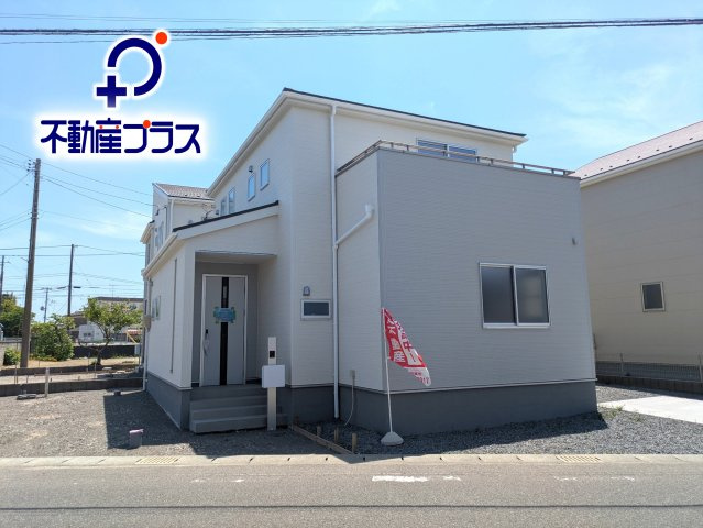 【平東町　1期】　デザイナーズ新築建売住宅　2号棟　新生活応援キャンペーン実施中！の外観|◆外観の写真です◆　
暮らしやすさに配慮したゆとりある住空間です♪　人気のデザイナーズ物件で気分が上がりますね♪（＾＾）/