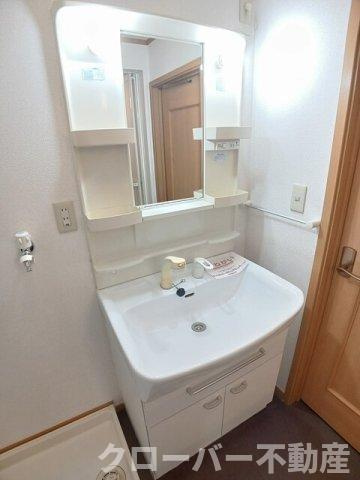 グランドハイツ北館の洗面所