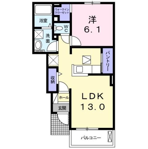 【間取り】 | ヴェガ　ユウキⅡ