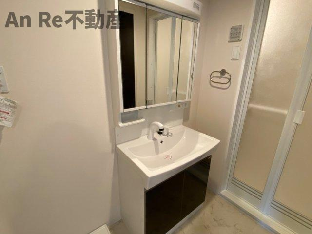川口市赤井４丁目の賃貸マンションの洗面所