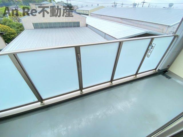 川口市赤井４丁目の賃貸マンションのバルコニー