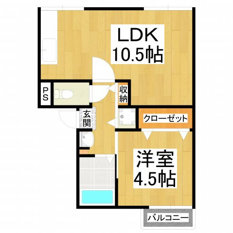 【間取り】 | ハートランド北野田