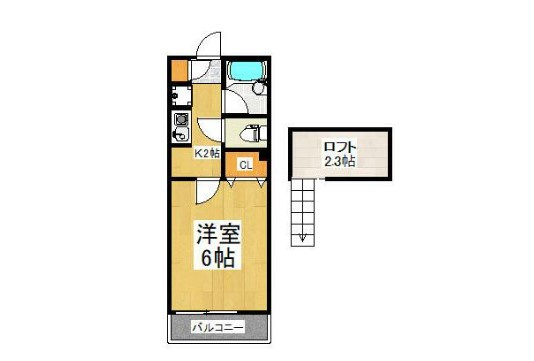 セナンハイツⅡの間取り