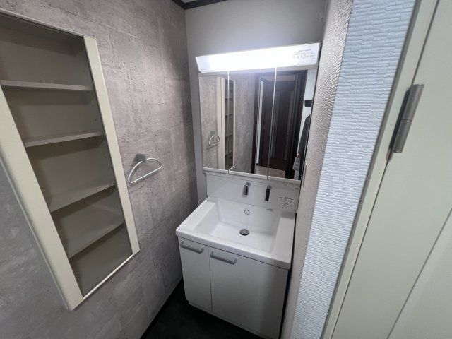 明石市相生町２丁目の賃貸マンションの洗面所