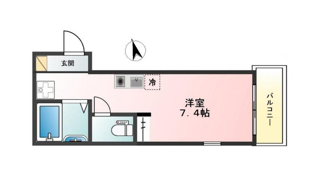 R・プレイス東新宿の間取り
