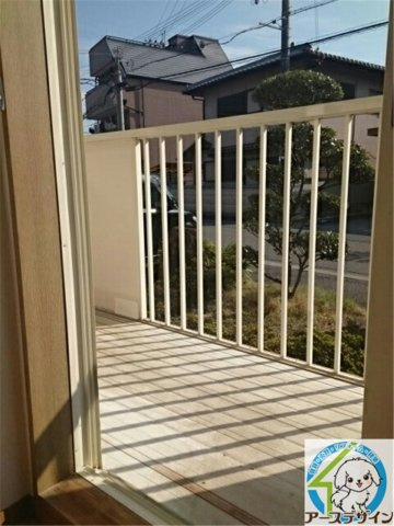 アメニティコーポのバルコニー|パース写真