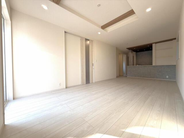 小郡市横隈の新築一戸建の居間・リビング|リビング