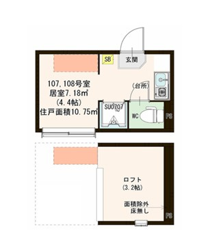 フランチェスカの間取り