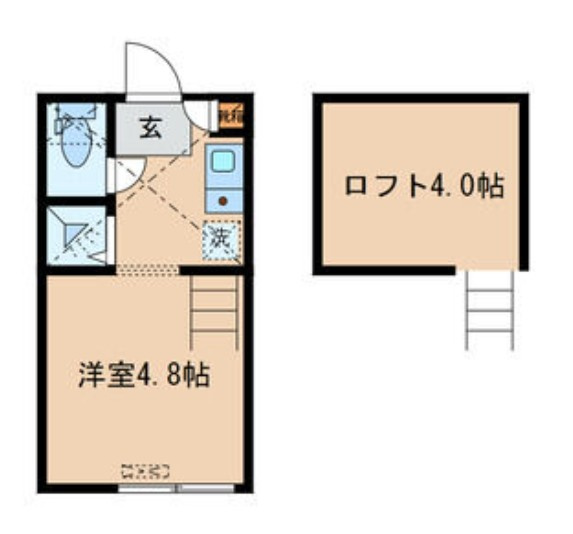 フォルテ東中野の間取り
