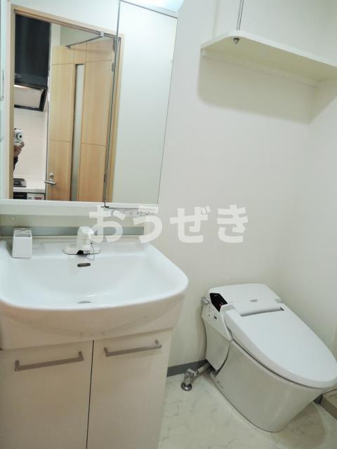 エクセル東神奈川の洗面所