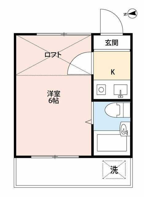 所沢市北所沢町のアパート