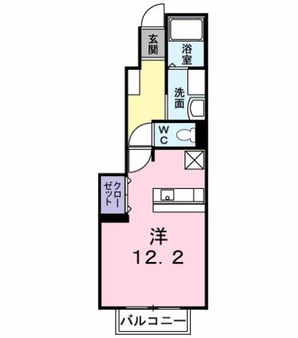ヴィーヴル　スミヨシの間取り
