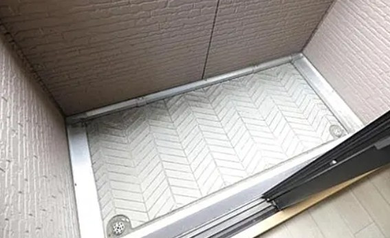 アドバンテイジ松戸１のバルコニー|※別部屋参考写真