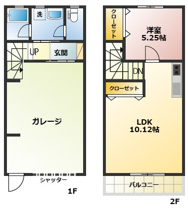 【間取り】 | ホビーベース東戸塚 | ガレージハウスです！