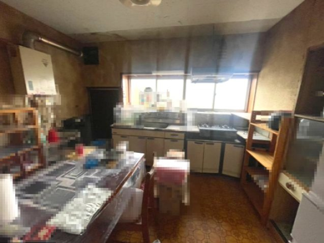 高萩市大字島名　和室　5DKのキッチン|お料理しやすいキッチンです