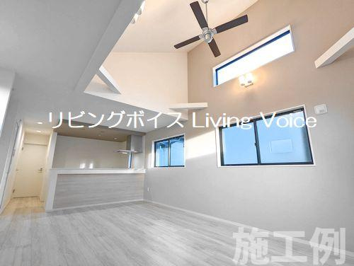 【仲介手数料０円】平塚市幸町2期　新築一戸建ての居間・リビング|平塚市幸町2期　新築一戸建て