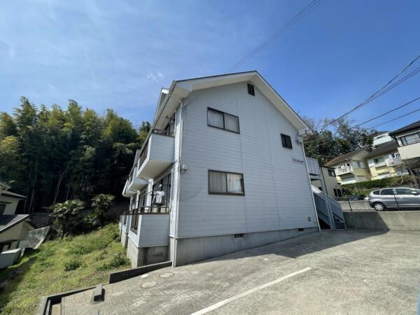 横浜市港北区小机町のアパートの外観