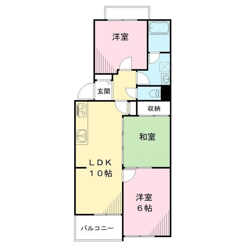 Ｔ’ｓ　ｇａｒｄｅｎ小竹向原の間取り|間取りです。