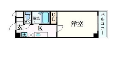 エクレール六甲の間取り
