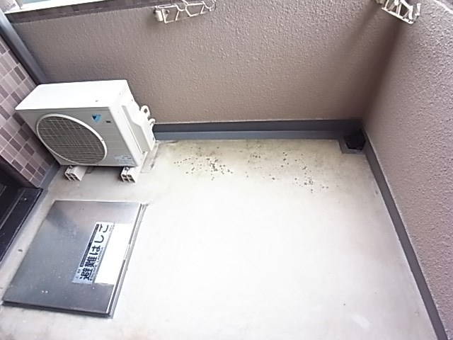 リバーコート湊川PartⅡのバルコニー